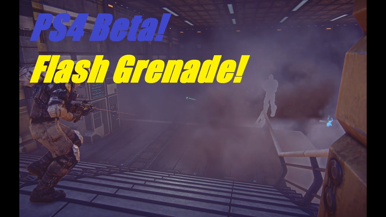 PS4 Closed Beta Flash Grenade Kill! 2 YouTube