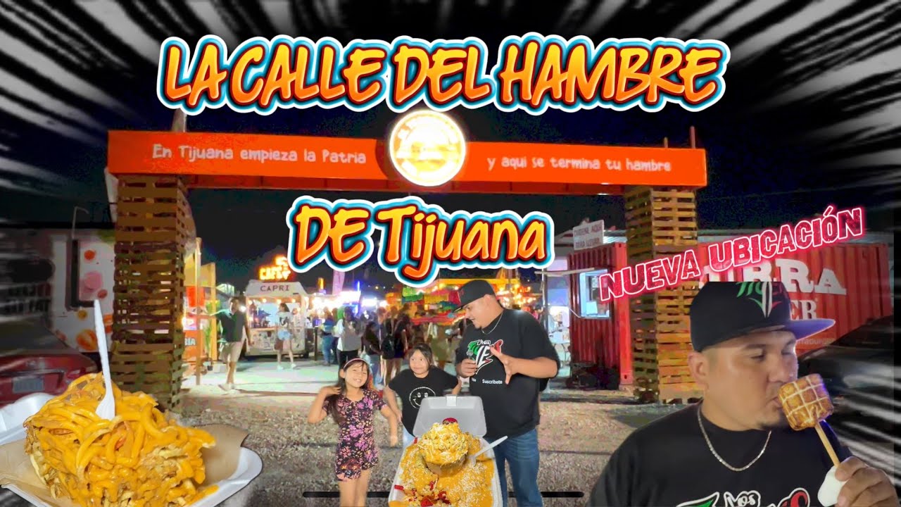 LA CALLE DEL HAMBRE(Terrenazo) EN TIJUANA nueva ubicación 