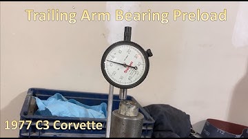 C3 Corvette Trailing Arm Bearing Preload