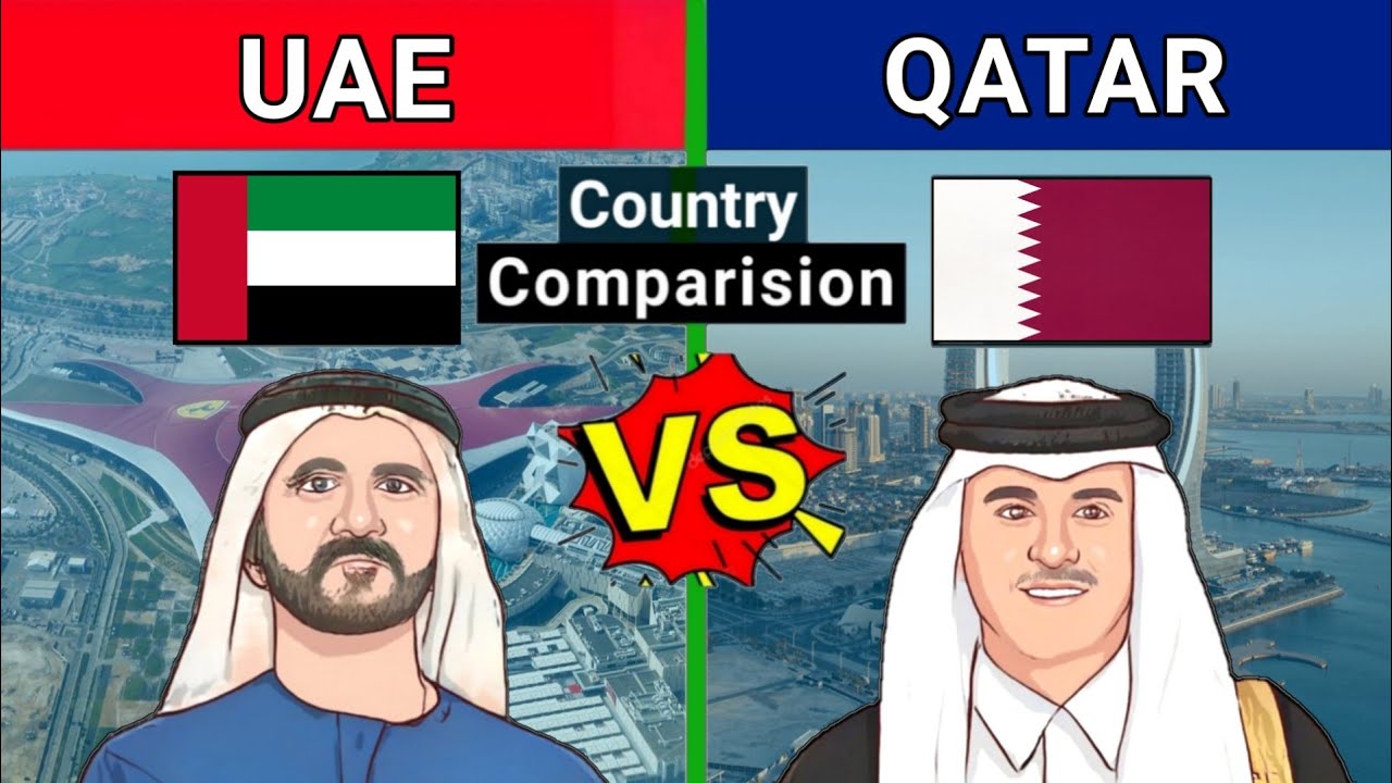 UAE vs QATAR Country Comparison | Country Mania