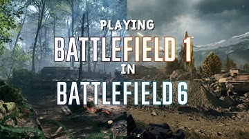 Battlefield 1 Operations are in Battlefield 6 now! CODE: ZHSPM