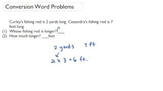 Conversion Word Problems