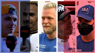 NORRIS, HAMILTON, SCHUMACHER, MAGNUSSEN & KUBICA POST FREE PRACTICE INTERVIEW FRENCH GP 2022
