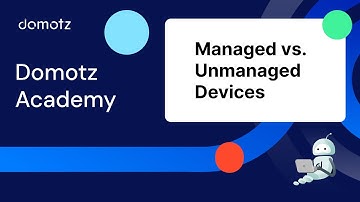 Managed vs  Unmanaged Devices with Domotz