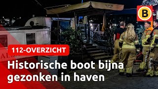 Oplettende voorbijganger redt boot in Tilburg | 112overzicht