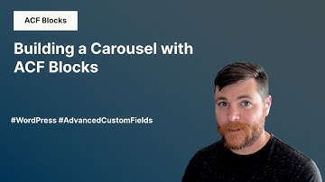 ACF Blocks Post Carousel Tutorial