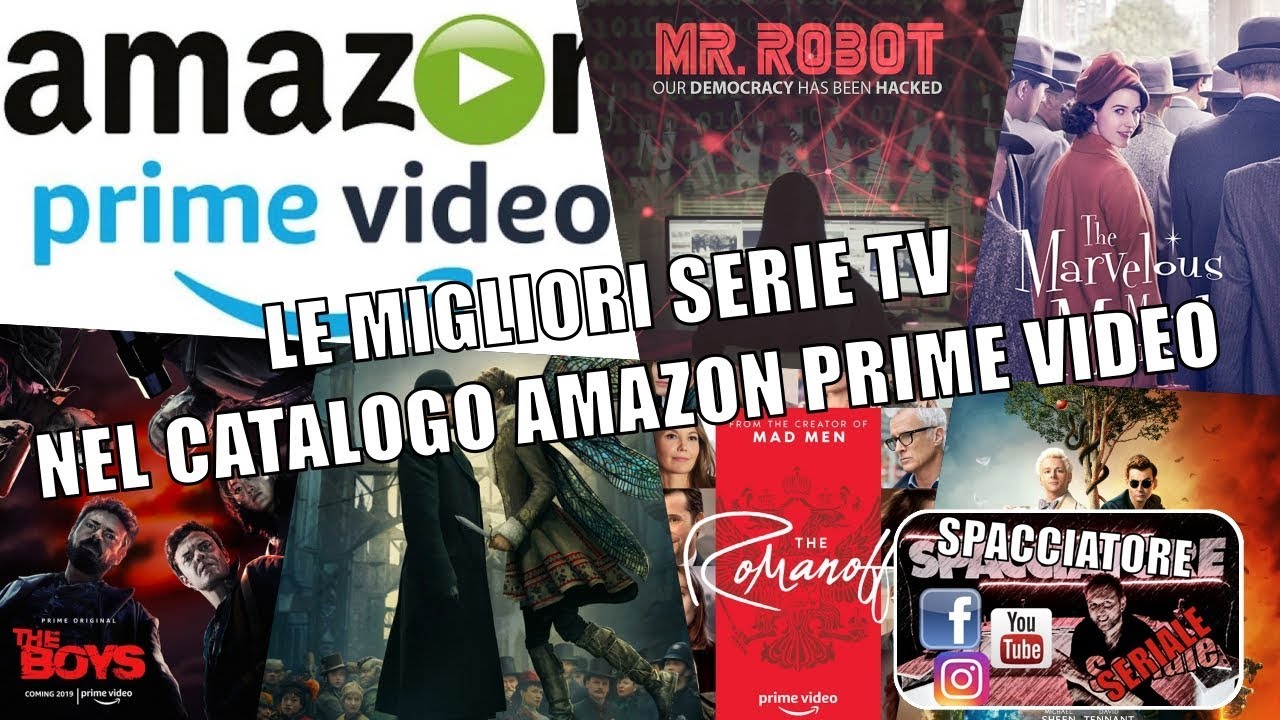 Le Migliori Serie TV nel Catalogo Amazon Prime Video YouTube