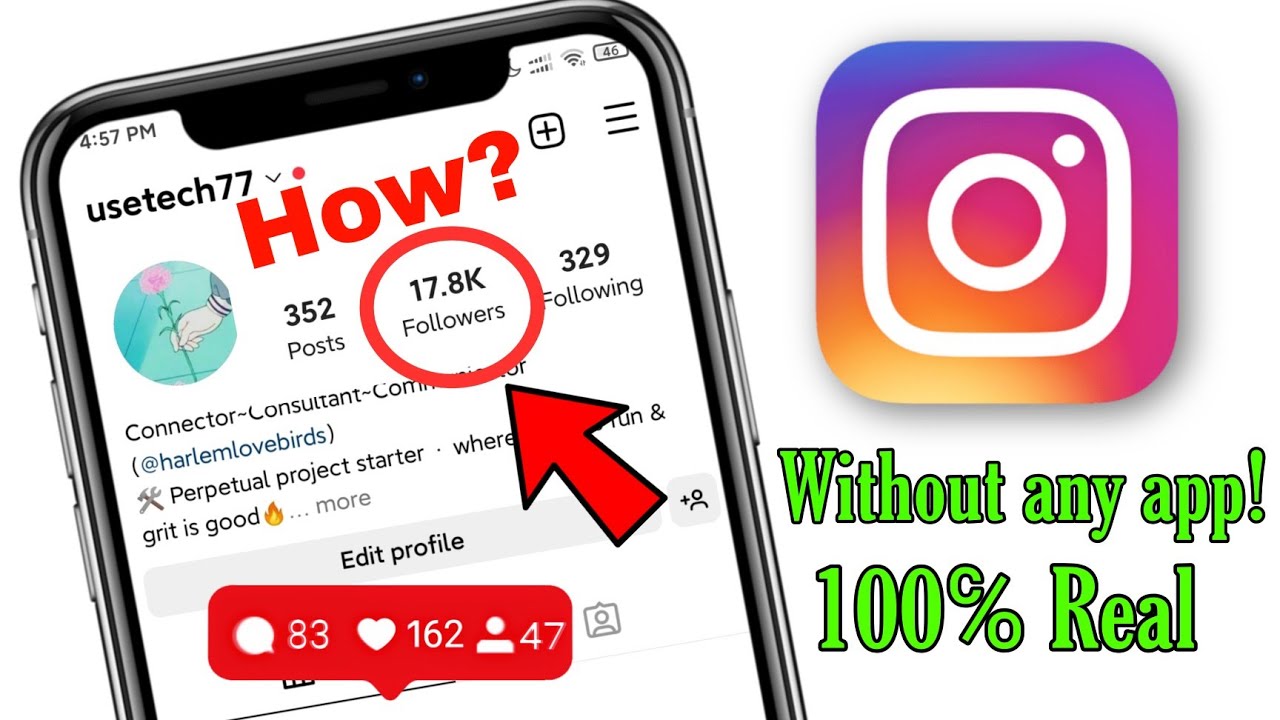 How to get followers on instagram | How to increase followers on ...