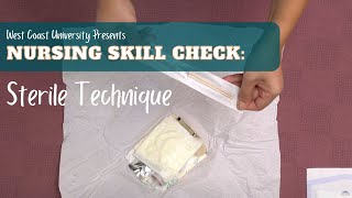 Nursing Skill Check: Sterile Technique