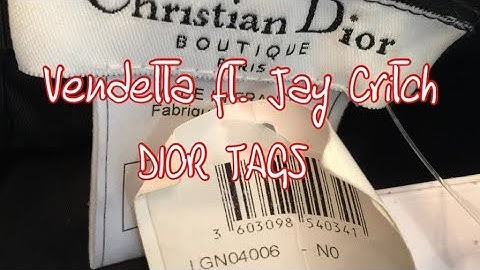 Vendetta ft. Jay Critch - Dior Tags (Snippet, Unreleased)