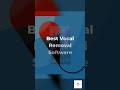 Best vocal remover apps in 2022 shorts