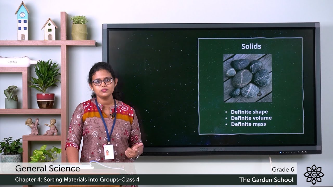 Grade 6 General Science Chapter 4 Class 4 States of Matter & Properties ...