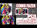 Como Editar Quadros Mosaico (PSD na Descrição)