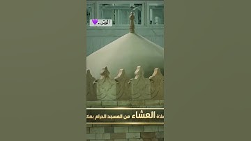 وادخل الذين ءامنوا وعملوا الصالحات تلاوه جميله بصوت الشيخ ياسر الدوسري ( الوتر 💜)