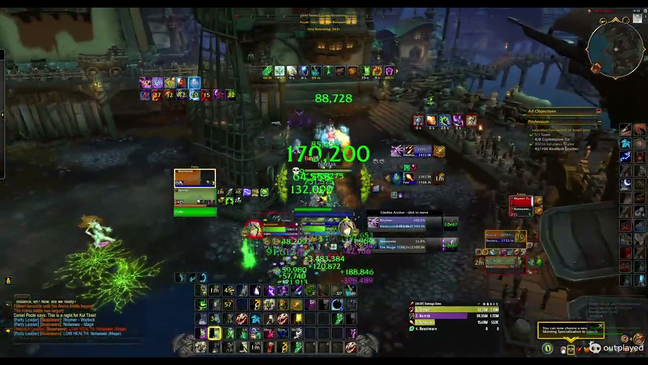 WoW 2v2 Arena 2000 Rating 