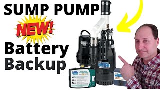 Sump Pump with Battery Backup  Basement Watchdog