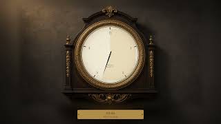 5 Minute Timer 🕰 Vintage Clock with Gentle Tick & Chime Alarm | No Music | Aesthetic Study Timer screenshot 3