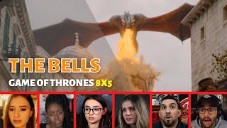 Reactors Reaction to the MAD QUEEN DAENERYS TARGARYEN in Game of Thrones 8x5 