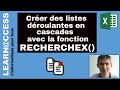 RechercheX - Créer des listes déroulantes dépendantes