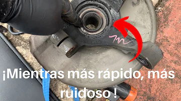 ¿Por qué mi coche suena como si rascara cuando conduzco?