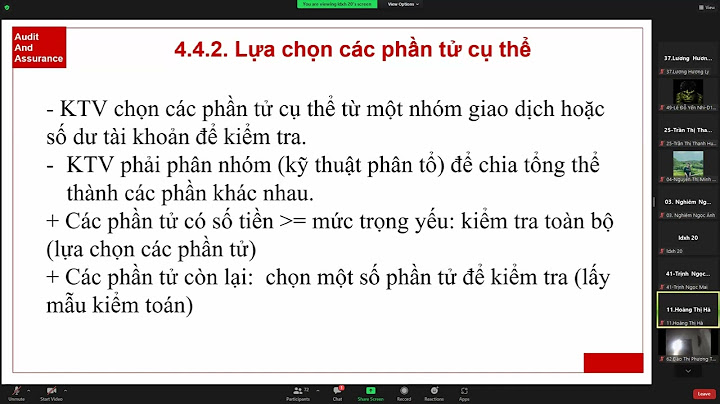 Chọn mẫu kiểm toán xây dựng cơ bản