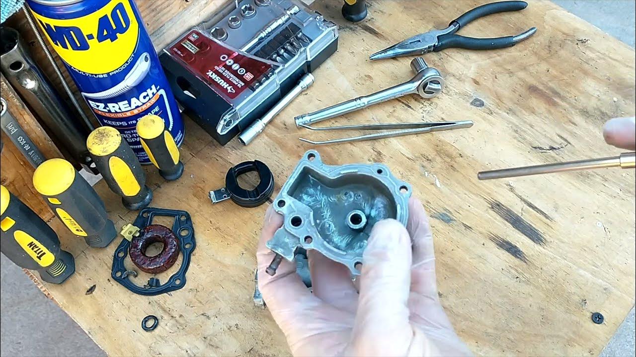 HOW TO CLEAN AND REBUILD 6HP JOHNSON / EVINRUDE CARBURETOR - YouTube