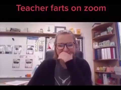 TEACHER FARTS ON ZOOM 😂 #Shorts