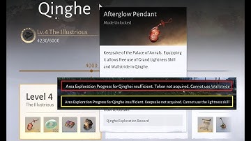 Area Exploration Progress for Qinghe insufficient - Keepsake not Acquired - Where Winds Meet Guide