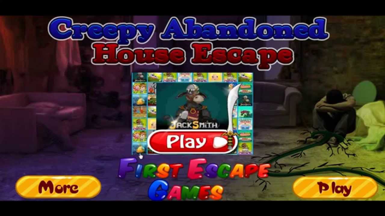 Creepy Abandoned House Escape WalkThrough First Escape