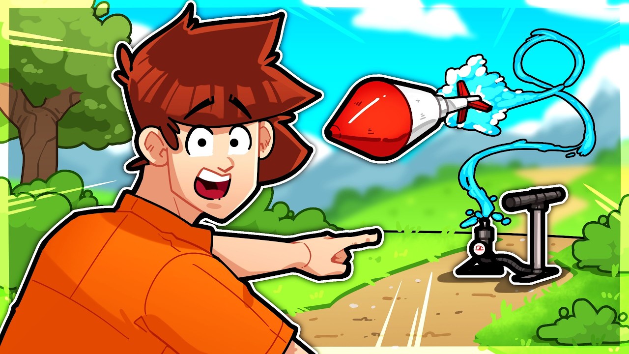 I launched a bottle rocket into outer space