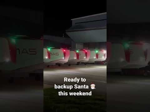 ICON A5s are ready for backup Santa #santasleigh