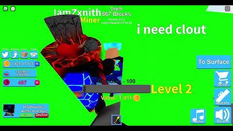 666 block depth.. | Roblox Mining Simulator