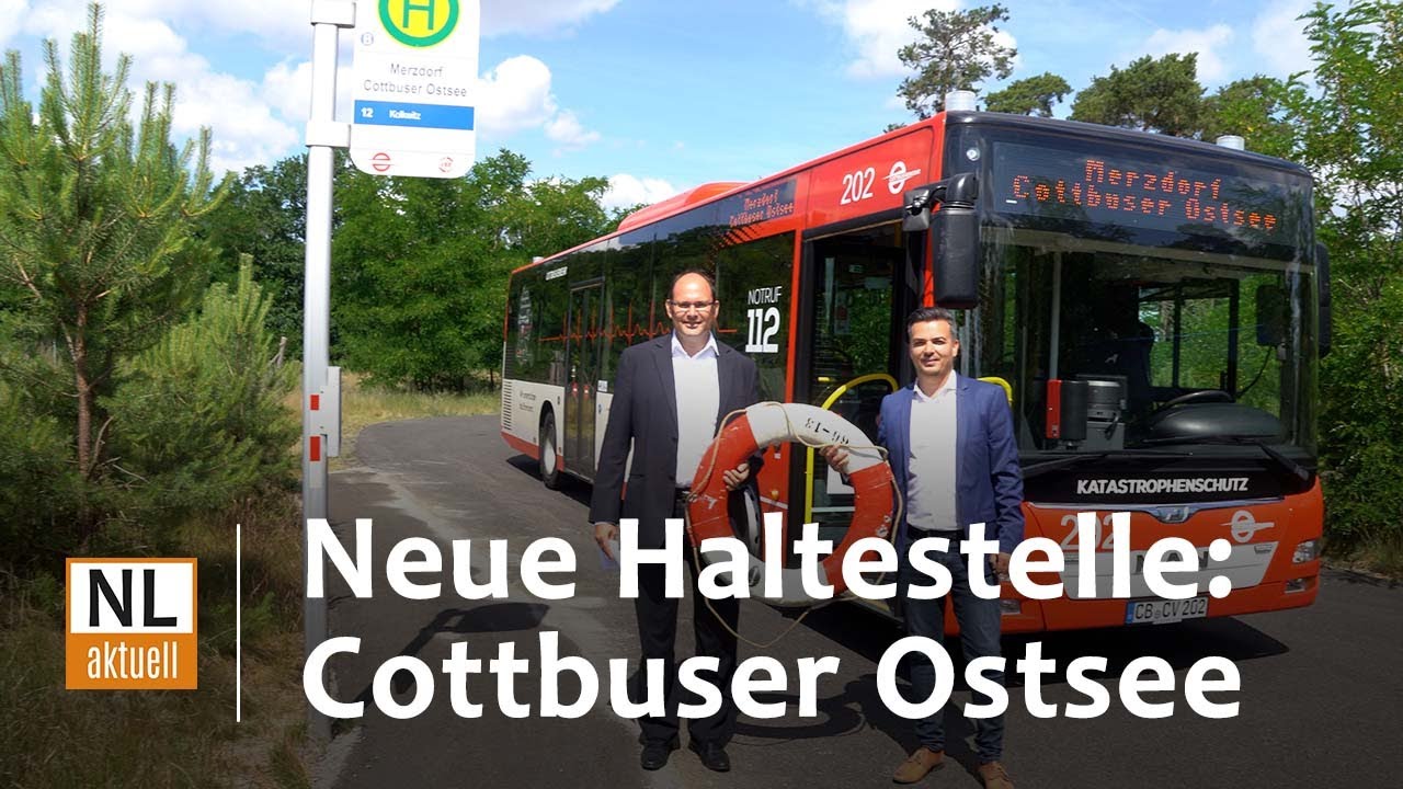 Cottbus ÖPNV | Neue Haltestelle "Cottbuser Ostsee", 9-Euro-Ticket, Wasserstoff & neue Straßenbahnen