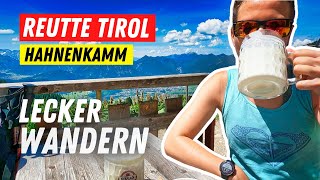 Schöne Wanderung Zur Lechaschauer Alm Gehrenalpe Bei Reutte Tirol
