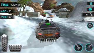 Snow Buggy Car Death Race 3D | Android Gameplay HD screenshot 4