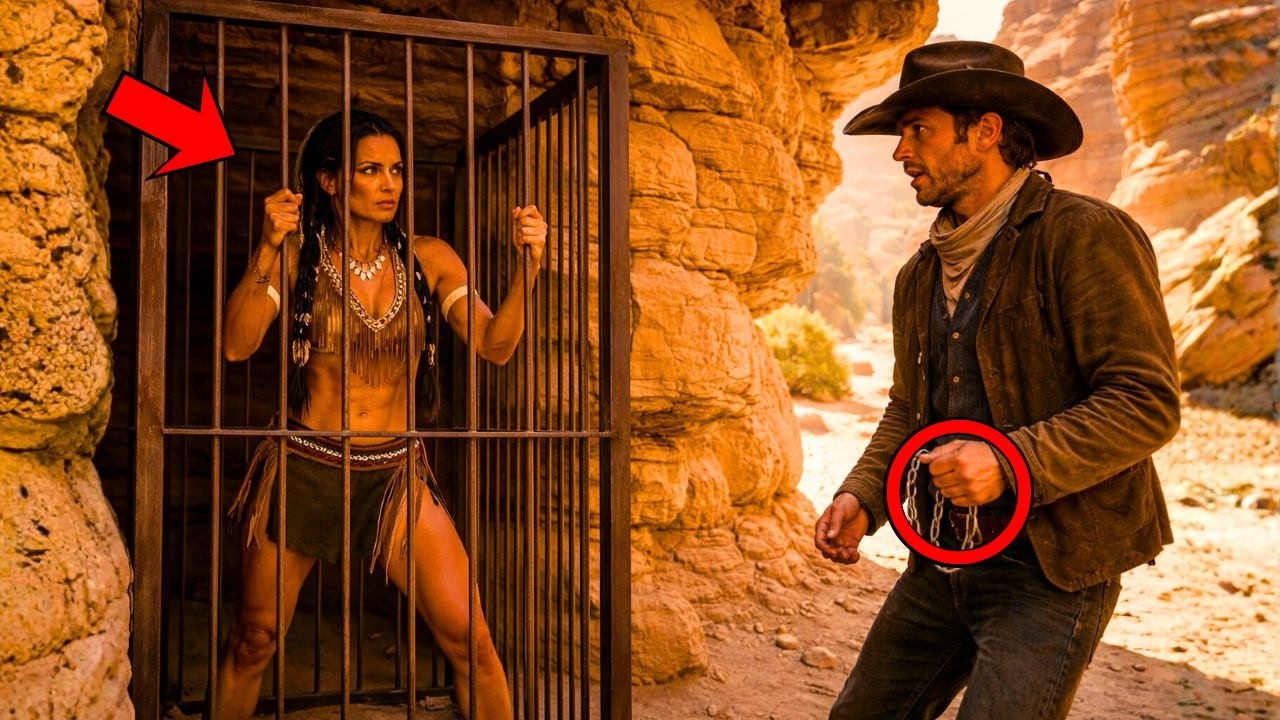 Me pagaron para vigilar a una apache salvaje… pero cuando la vi, supe que tenía que liberarla