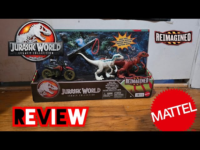 JURASSIC WORLD LEGACY COLLECTION REIMAGINED REAL FEEL VELOCIRAPTOR