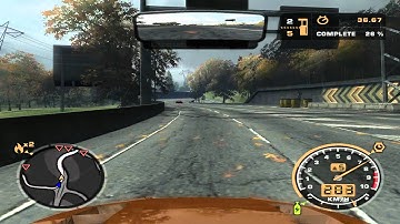 NFS Most Wanted Challenge 13 - Supra Time Trial