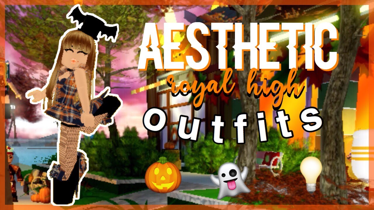 10 Aesthetic Royal High Outfit Ideas For Fall Halloween Ft Iigamergirlii Royal High Youtube - aesthetic halloween outfits on roblox