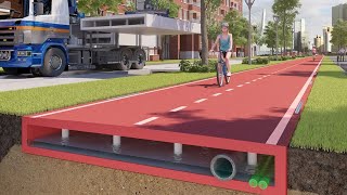 प्लास्टिक से बनती सड़क शायद ही आपने पहले कभी देखी होगी || Amazing Road New Inventions