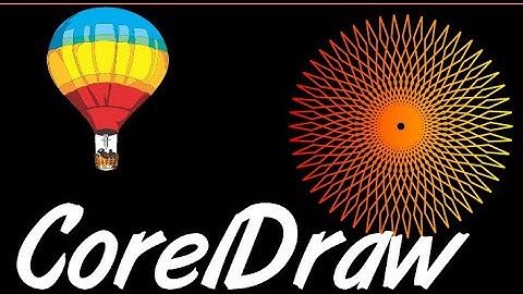 Corel Draw Tips & Tricks 50 sided Polygon and then distort TOOL