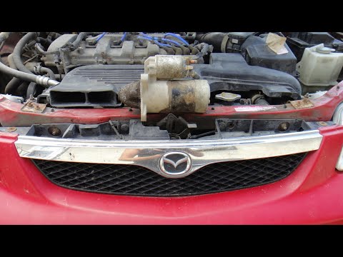 Mazda 1.8L 4cyl starter replacment