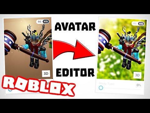 How To Change The Roblox Avatar Editor Background February 2019 Youtube - roblox avatar editor pc