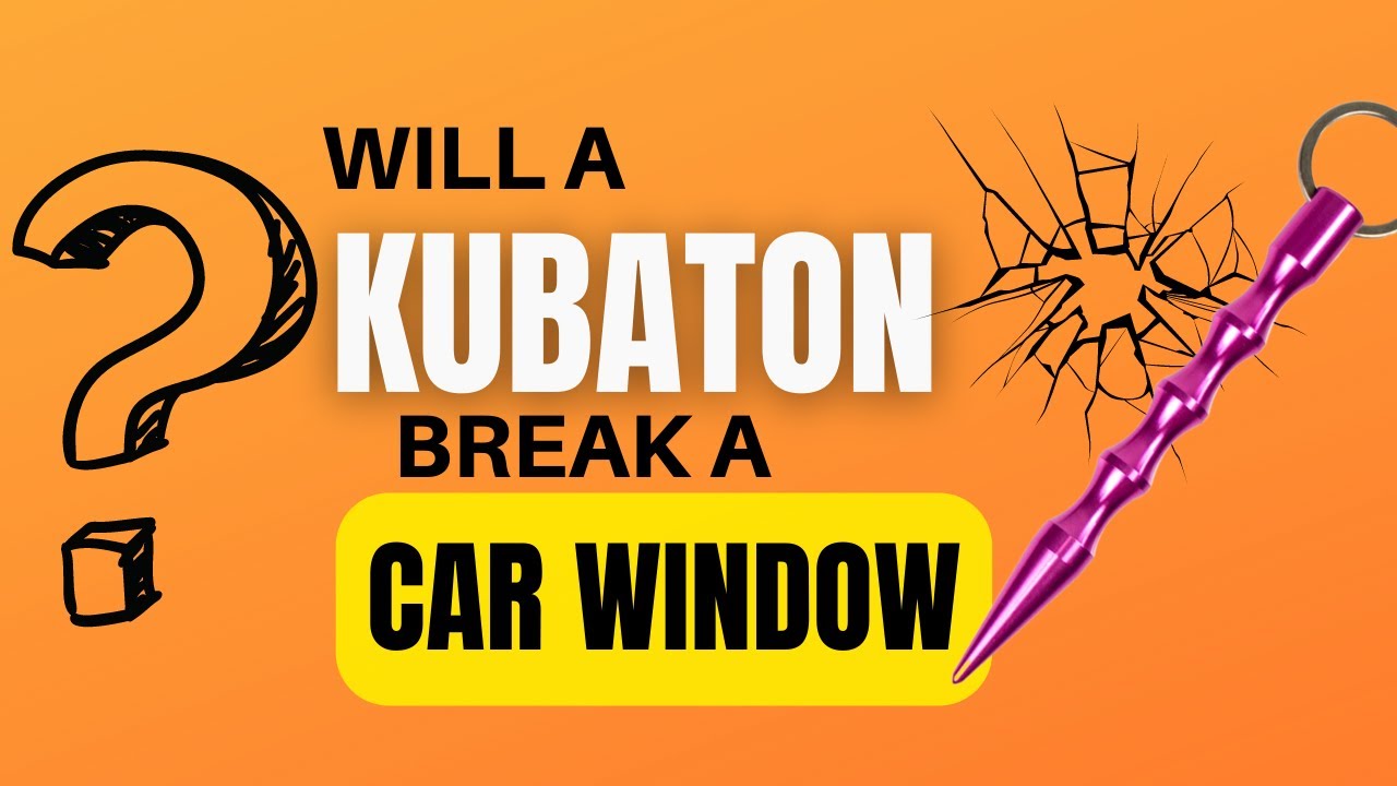 Will A Kubaton Break A Car Window? Trying to break a car window with a selfdefense stick