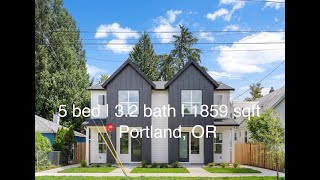 Modern Duplex in Portland (New Construction) | Oregon Real Estate