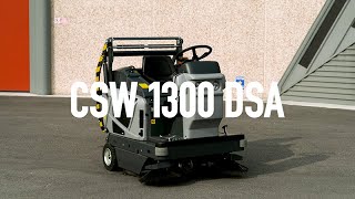 Balayeuse autoportée Comet CSW 1300 DSA - FR (commercial)