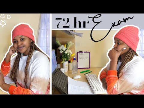 Sit my 3-day exam with me:( | Online exam tips | University of Witwatersrand