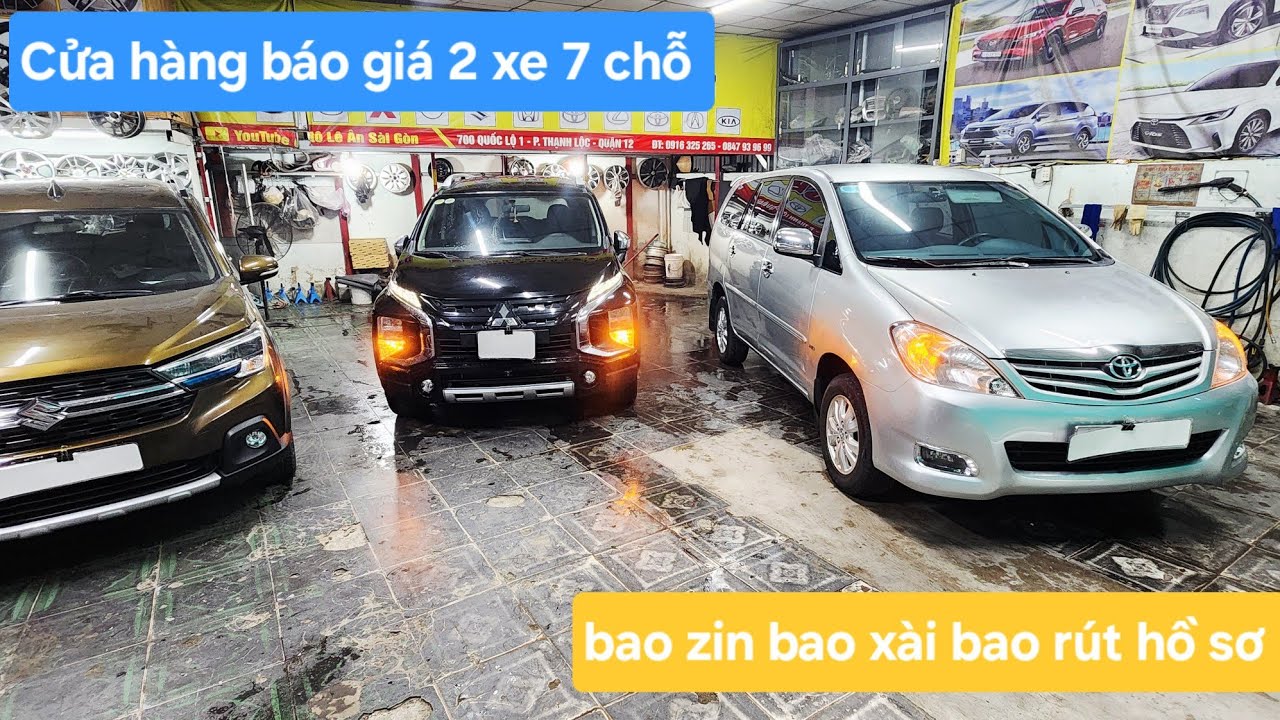 Ô Tô Lê Ân Sài Gòn | Cửa hàng báo giá 2 xe 7 chỗ bao zin 