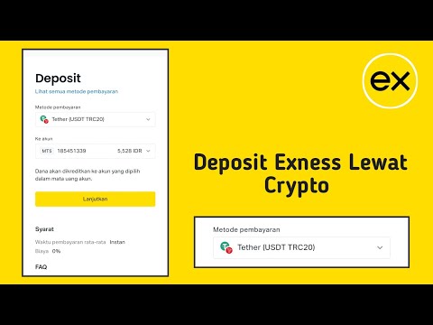 Cara Deposit Exness Lewat Crypto