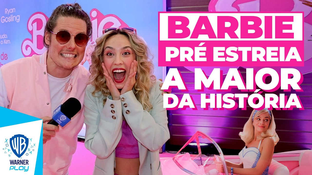 Prontíssima pro lançamento de Barbie o filme! Fiz o vestido que a